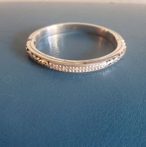 Brighton Silver Bracelet with Magnetic Closure